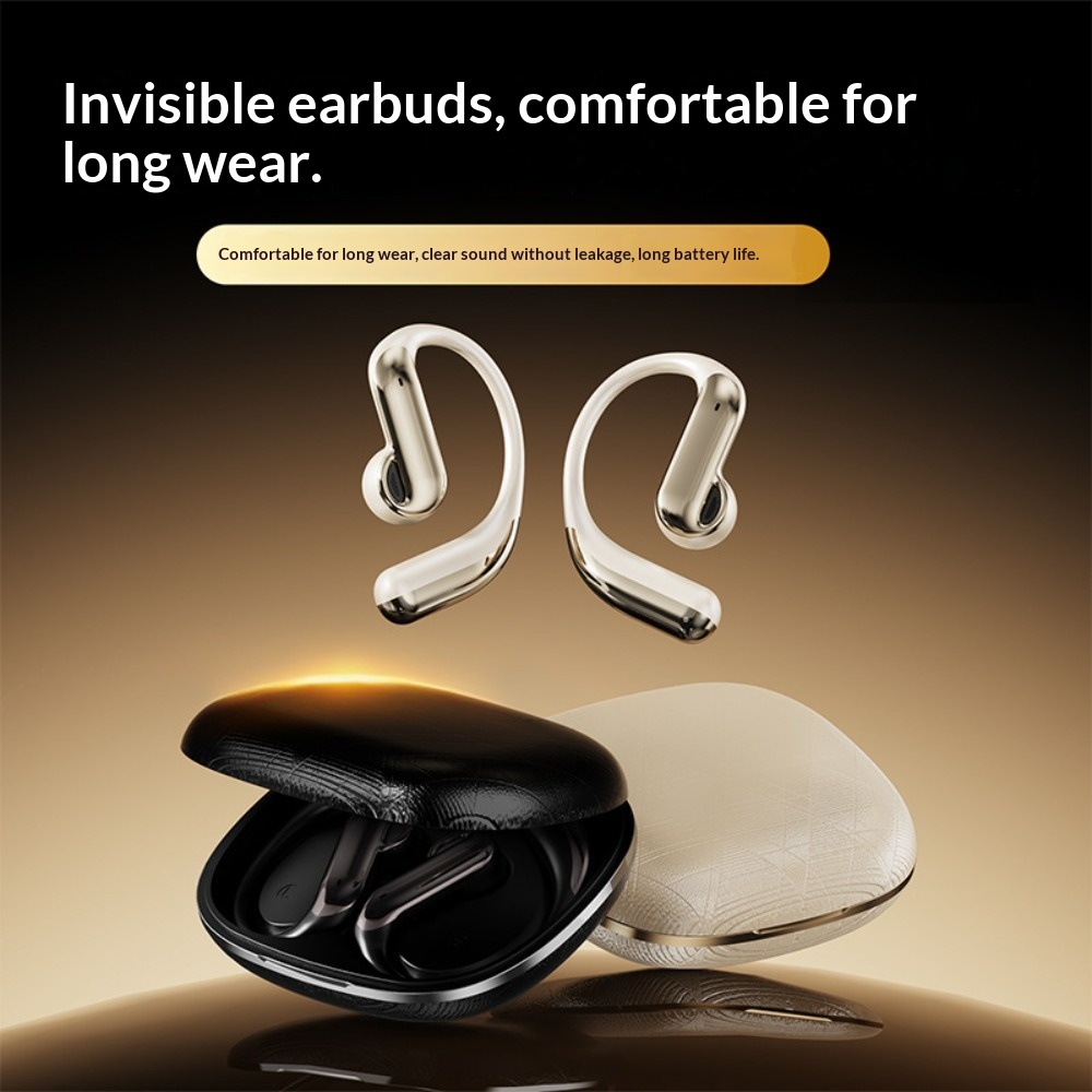 Office Tech Design - 新しいワイヤレスBluetoothイヤホン、ノンインイヤー型オーバーザイヤーデザインで長時間装着しても快適、真のワイヤレスステレオ技術搭載