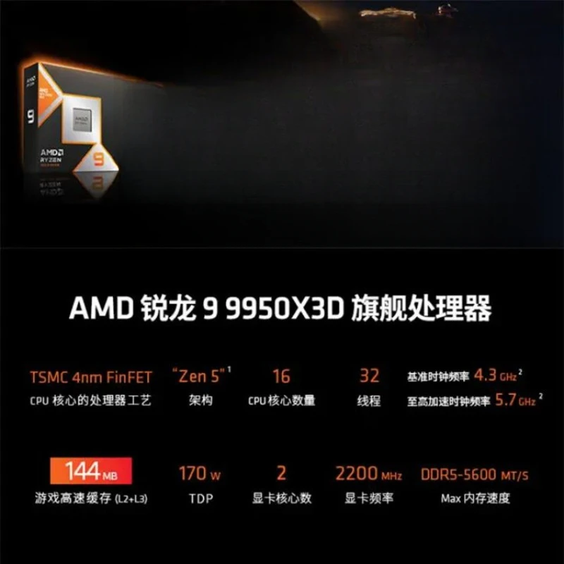 AMD Ryzen 9 9950X3D プロセッサー 16コ - Amd Cpu Ryzen 9 のレビューと価格