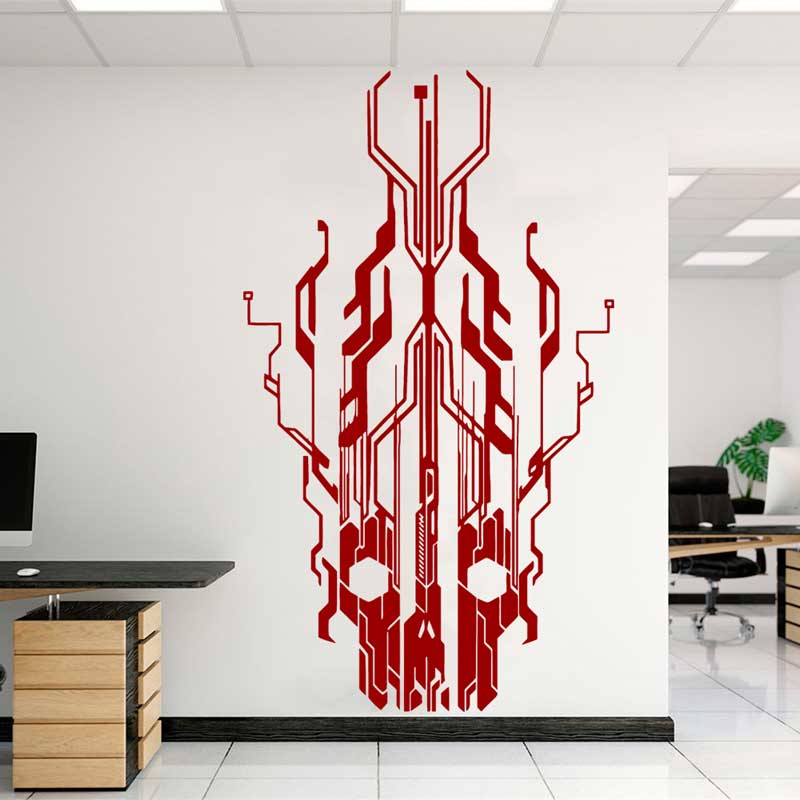 装飾用ウォールステッカーチップ,PCBテクノロジー,スカルビ - Office Tech Decor のレビューと価格