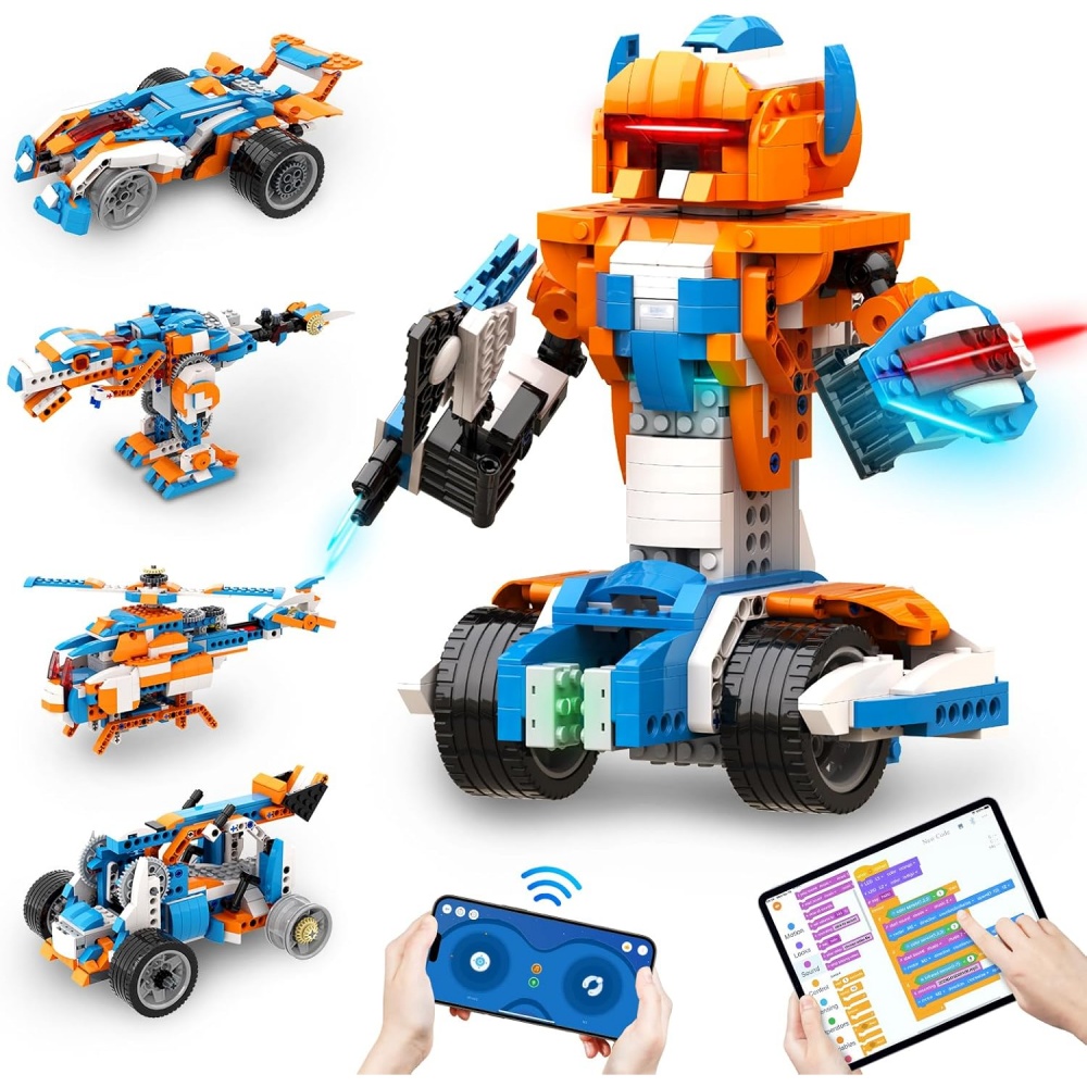 現代的なSTEMロボット組み立てキット、テクノロジーのデスク - Office Tech Decor のレビューと価格