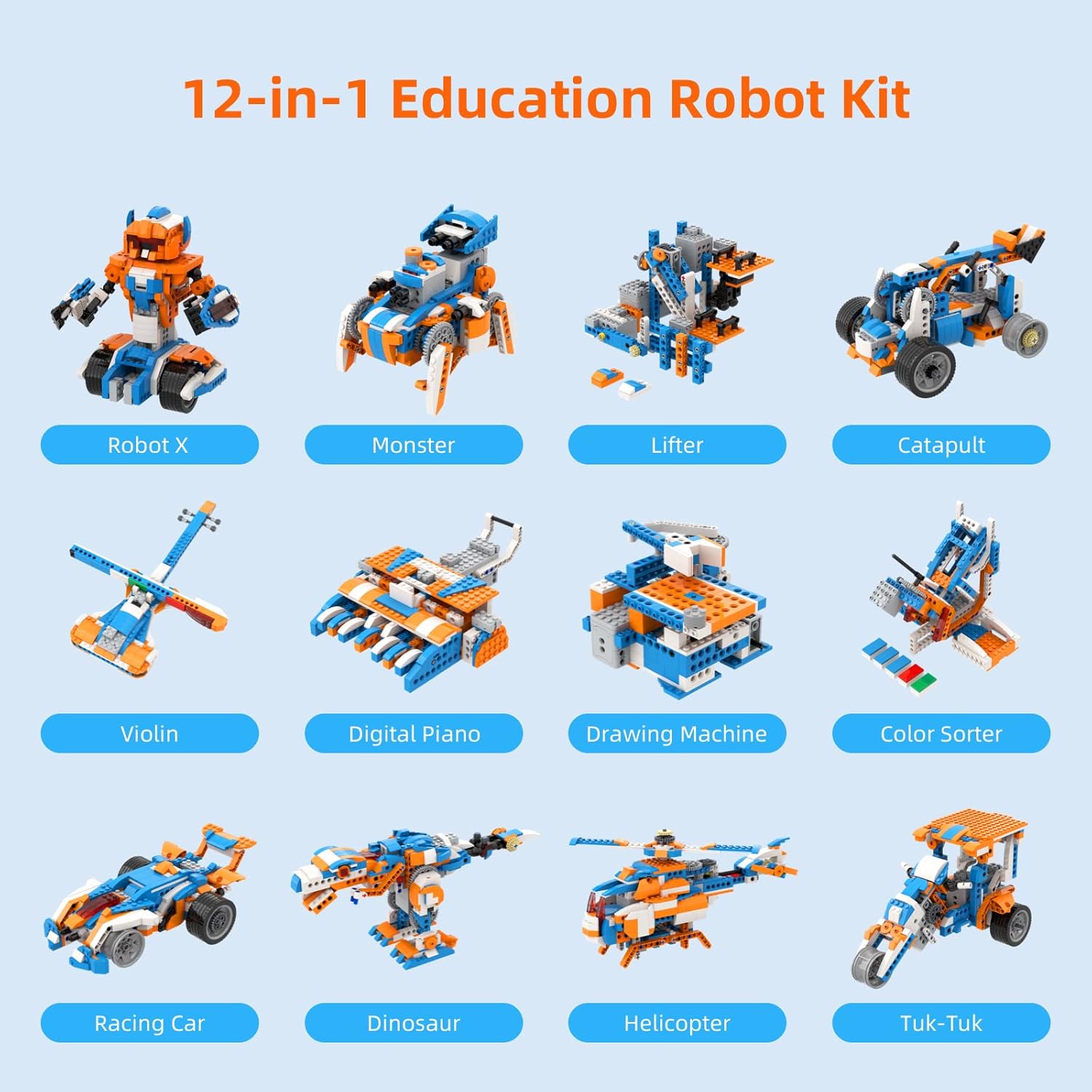現代的なSTEMロボット組み立てキット、テクノロジーのデスク - Office Tech Decor のレビューと価格