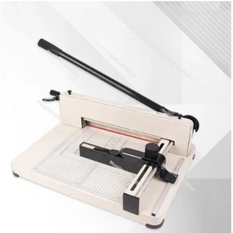 858-A4 ヘビーデューティペーパートリマーギロチンフォト - Paper Cutting Guillotine のレビューと価格