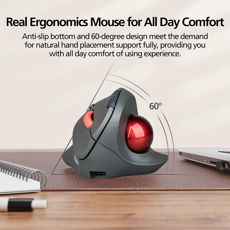 JOMAA 人間工学に基づいた Bluetooth5.0 デ - Ergonomic Mouse Vertical のレビューと価格