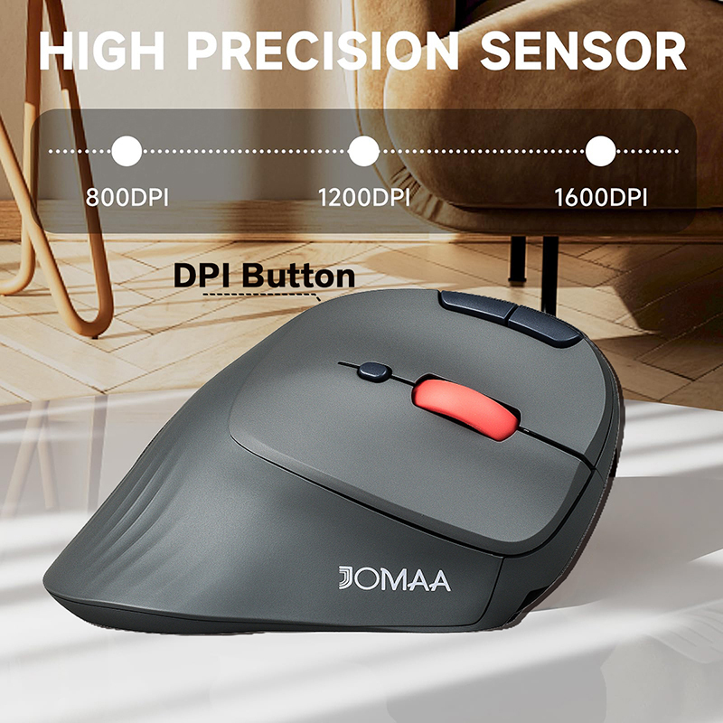 JOMAA 人間工学に基づいた Bluetooth5.0 デ - Ergonomic Mouse Vertical のレビューと価格