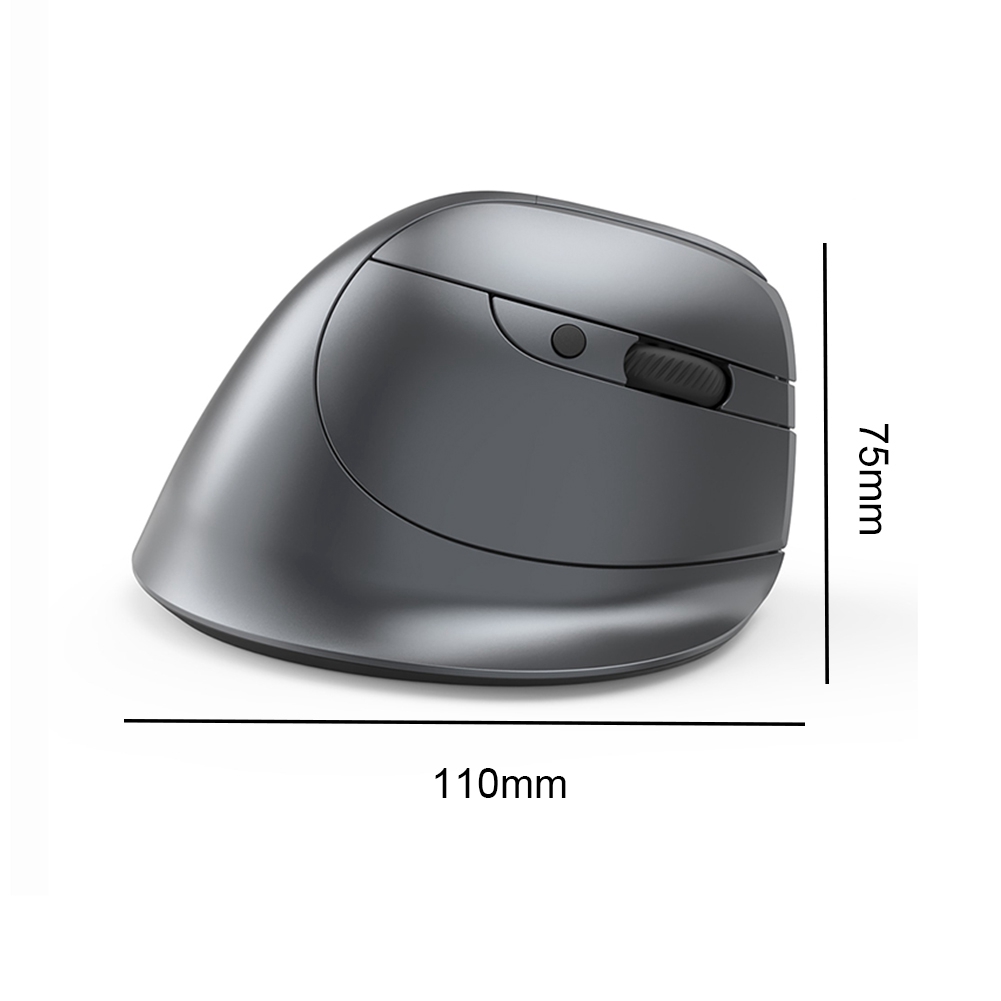AB53 Bluetooth 垂直ワイヤレスマウス OLED - Ergonomic Mouse Vertical のレビューと価格