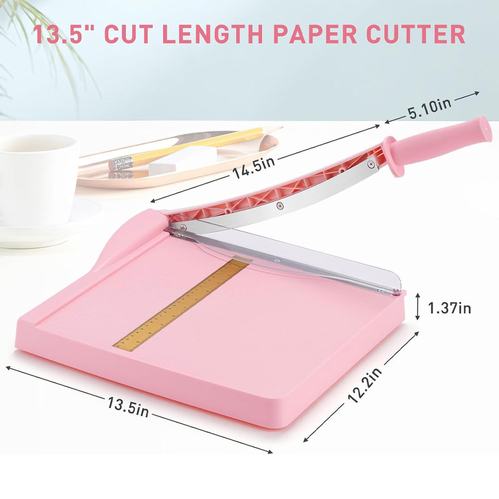 安全ガードとブレードロック付きギロチン式ペーパーカッター、1 - Paper Cutting Guillotine のレビューと価格