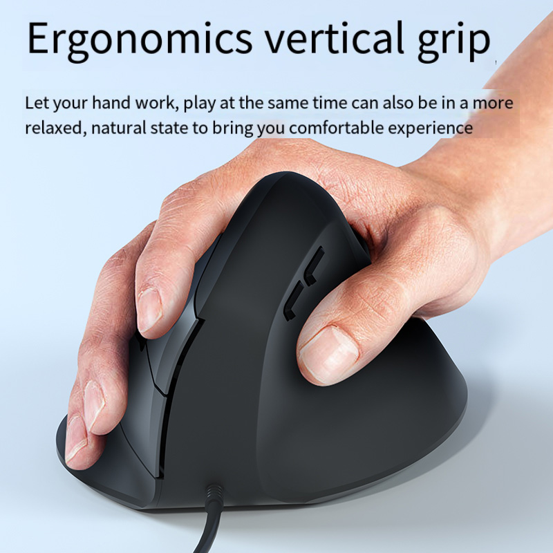 人間工学に基づいた垂直RGBUSBゲーミングマウス,有線右利 - Ergonomic Mouse Vertical のレビューと価格