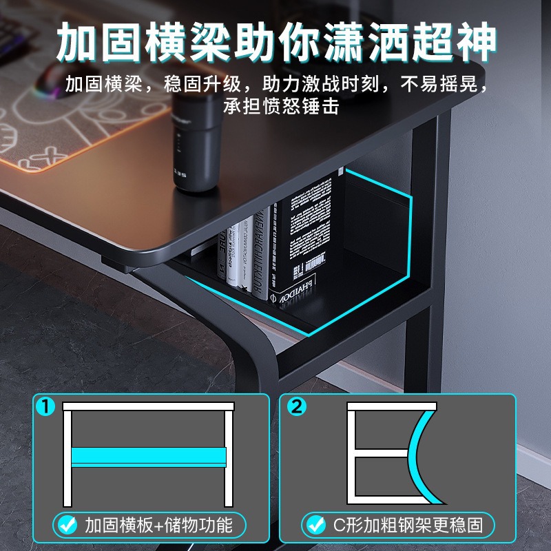 モダンなテックセンスコンピュータデスクデザイナーミニマリスト - Office Tech Design のレビューと価格