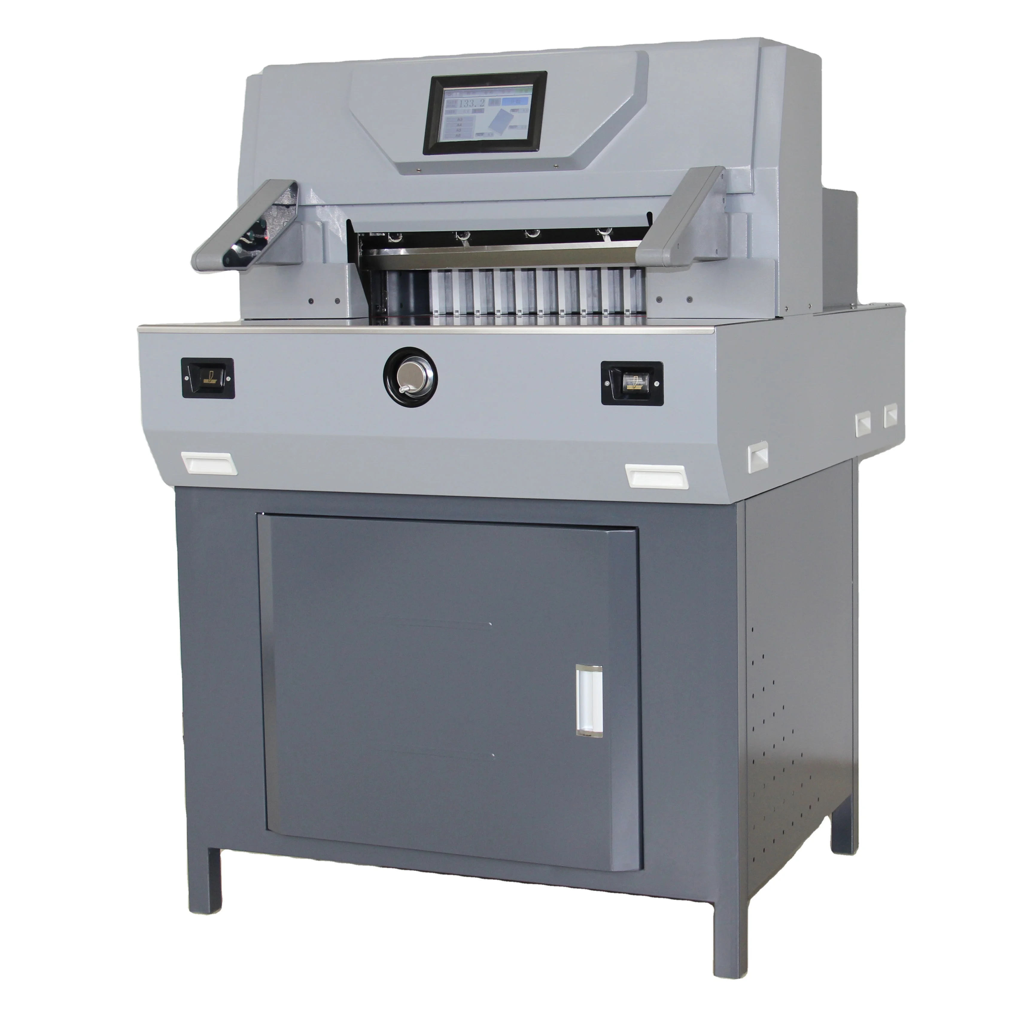 WD5208プログラム制御紙切断機 520mm A3+サイズ - Paper Cutting Guillotine のレビューと価格