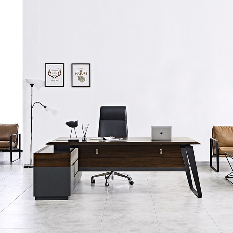 モダンな高級木製オフィスデスクワークステーションテーブルデザ - Office Tech Design のレビューと価格