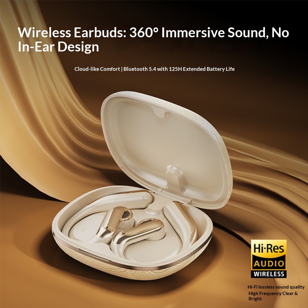 新しいワイヤレスBluetoothイヤホン、ノンインイヤー型 - Office Tech Design のレビューと価格