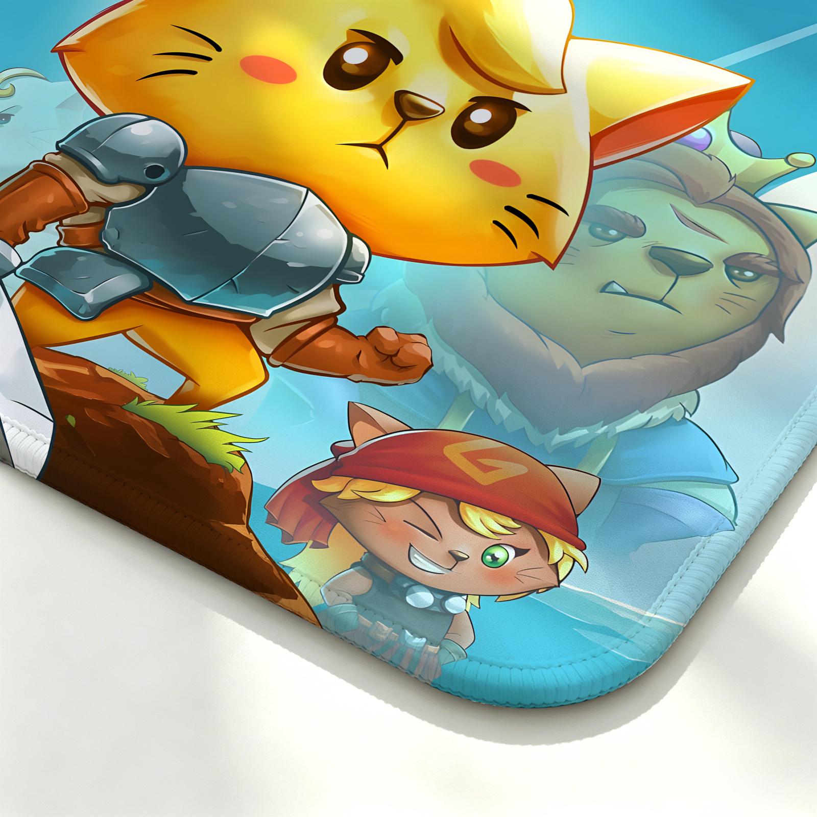 Cat Quest マウスパッド 通常のゲーミングマウスパッ - Office Quest のレビューと価格
