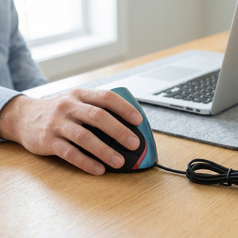 コンフォートグリップ 1200DPI 垂直マウス 5 ボタン - Ergonomic Mouse Vertical のレビューと価格